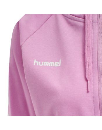 HMLGO COTTON ZIP HOODIE WOMAN / Farbe 2006: 70 % Baumwolle / 30 % Polyester / Futter: 100 % Polyester