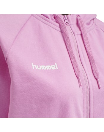 HMLGO COTTON ZIP HOODIE WOMAN / Farbe 2006: 70 % Baumwolle / 30 % Polyester / Futter: 100 % Polyester