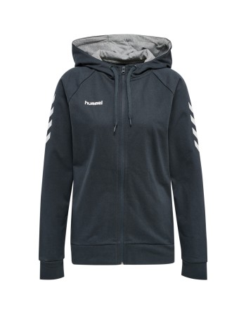 HMLGO COTTON ZIP HOODIE WOMAN / Farbe 2006: 70 % Baumwolle / 30 % Polyester / Futter: 100 % Polyester