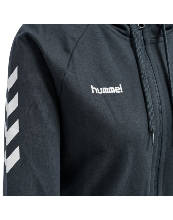 HMLGO COTTON ZIP HOODIE WOMAN / Farbe 2006: 70 % Baumwolle / 30 % Polyester / Futter: 100 % Polyester