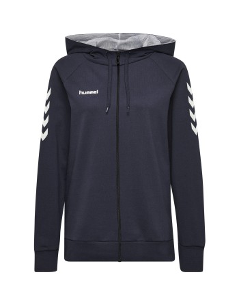 HMLGO COTTON ZIP HOODIE WOMAN / Farbe 2006: 70 % Baumwolle / 30 % Polyester / Futter: 100 % Polyester