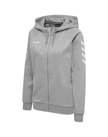 HMLGO COTTON ZIP HOODIE WOMAN / Farbe 2006: 70 % Baumwolle / 30 % Polyester / Futter: 100 % Polyester