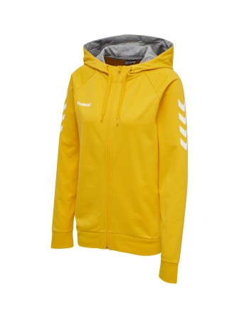 HMLGO COTTON ZIP HOODIE WOMAN / Farbe 2006: 70 % Baumwolle / 30 % Polyester / Futter: 100 % Polyester