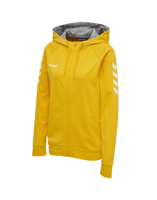 HMLGO COTTON ZIP HOODIE WOMAN / Farbe 2006: 70 % Baumwolle / 30 % Polyester / Futter: 100 % Polyester