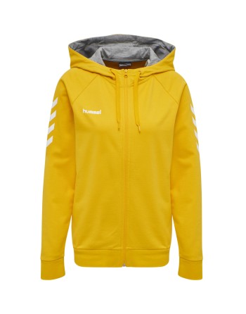 HMLGO COTTON ZIP HOODIE WOMAN / Farbe 2006: 70 % Baumwolle / 30 % Polyester / Futter: 100 % Polyester
