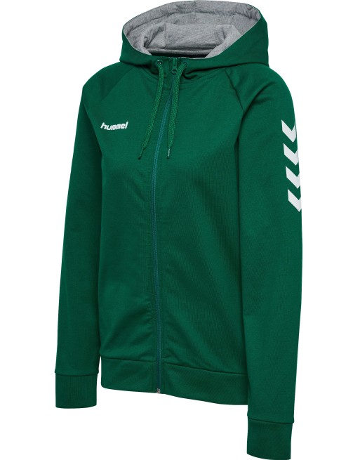 HMLGO COTTON ZIP HOODIE WOMAN / Farbe 2006: 70 % Baumwolle / 30 % Polyester / Futter: 100 % Polyester HMLGO COTTON ZIP HOODIE WOMAN / Farbe 2006: 70 % Baumwolle / 30 % Polyester / Futter: 100 % Polyester