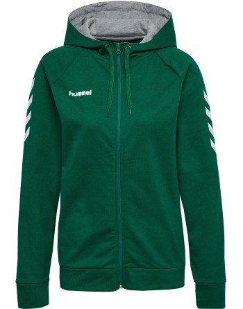 HMLGO COTTON ZIP HOODIE WOMAN / Farbe 2006: 70 % Baumwolle / 30 % Polyester / Futter: 100 % Polyester