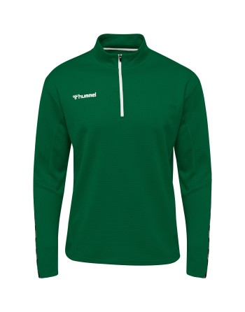 hmlAUTHENTIC HALF ZIP SWEATSHIRT / Sweatshirt aus gestricktem Polyester