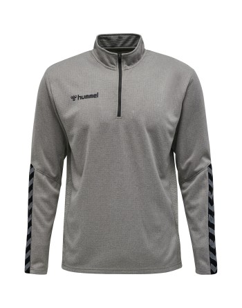 hmlAUTHENTIC HALF ZIP SWEATSHIRT / Sweatshirt aus gestricktem Polyester
