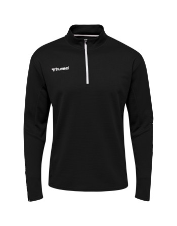hmlAUTHENTIC HALF ZIP SWEATSHIRT / Sweatshirt aus gestricktem Polyester