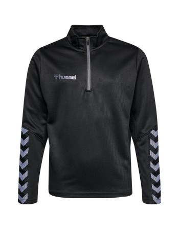 hmlAUTHENTIC KIDS HALF ZIP SWEATSHI / Sweatshirt aus gestricktem Polyester