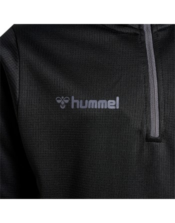 hmlAUTHENTIC KIDS HALF ZIP SWEATSHI / Sweatshirt aus gestricktem Polyester