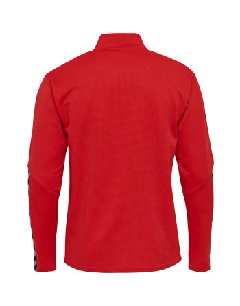 hmlAUTHENTIC KIDS HALF ZIP SWEATSHI / Sweatshirt aus gestricktem Polyester