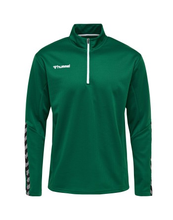 hmlAUTHENTIC KIDS HALF ZIP SWEATSHI / Sweatshirt aus gestricktem Polyester