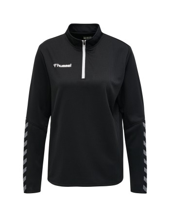 hmlAUTHENTIC HALF ZIP SWEATSHIRT WO / Sweatshirt aus gestricktem Polyester