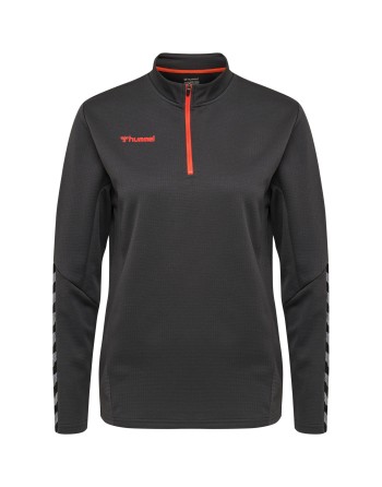 hmlAUTHENTIC HALF ZIP SWEATSHIRT WO / Sweatshirt aus gestricktem Polyester