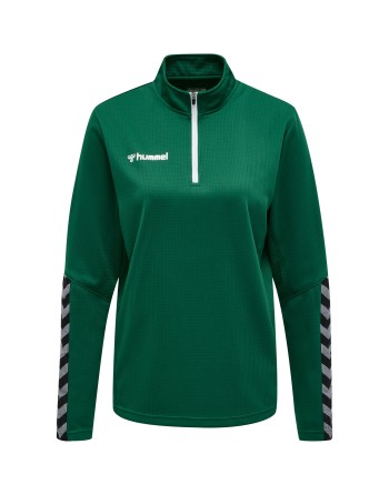hmlAUTHENTIC HALF ZIP SWEATSHIRT WO / Sweatshirt aus gestricktem Polyester
