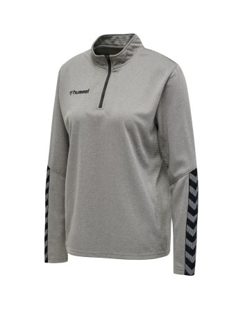 hmlAUTHENTIC HALF ZIP SWEATSHIRT WO / Sweatshirt aus gestricktem Polyester
