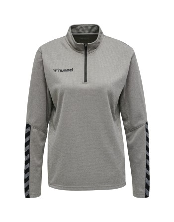 hmlAUTHENTIC HALF ZIP SWEATSHIRT WO / Sweatshirt aus gestricktem Polyester
