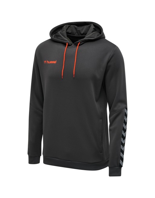 hmlAUTHENTIC POLY HOODIE / Kapuzenpullover aus gestricktem Polyester