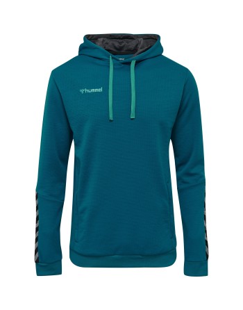hmlAUTHENTIC POLY HOODIE / Kapuzenpullover aus gestricktem Polyester