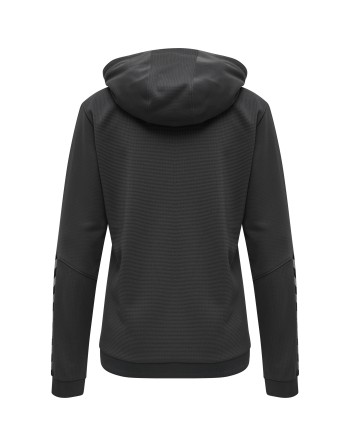 hmlAUTHENTIC POLY HOODIE WOMAN / Kapuzenpullover aus gestricktem Polyester