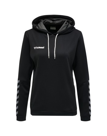 hmlAUTHENTIC POLY HOODIE WOMAN / Kapuzenpullover aus gestricktem Polyester