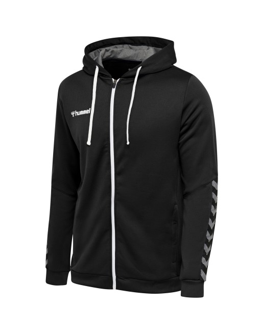 hmlAUTHENTIC POLY ZIP HOODIE / Kapuzenjacke aus gestricktem Polyester hmlAUTHENTIC POLY ZIP HOODIE / Kapuzenjacke aus gestricktem Polyester