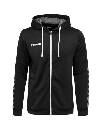 hmlAUTHENTIC POLY ZIP HOODIE / Kapuzenjacke aus gestricktem Polyester