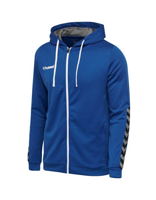 hmlAUTHENTIC POLY ZIP HOODIE / Kapuzenjacke aus gestricktem Polyester hmlAUTHENTIC POLY ZIP HOODIE / Kapuzenjacke aus gestricktem Polyester