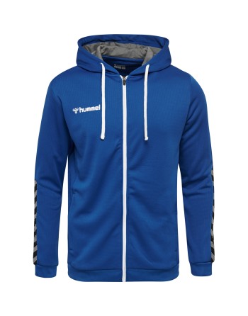 hmlAUTHENTIC POLY ZIP HOODIE / Kapuzenjacke aus gestricktem Polyester