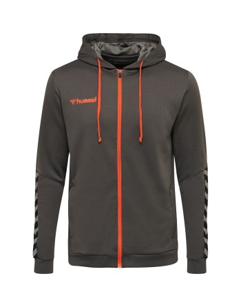 hmlAUTHENTIC POLY ZIP HOODIE / Kapuzenjacke aus gestricktem Polyester