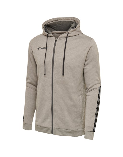 hmlAUTHENTIC POLY ZIP HOODIE / Kapuzenjacke aus gestricktem Polyester hmlAUTHENTIC POLY ZIP HOODIE / Kapuzenjacke aus gestricktem Polyester