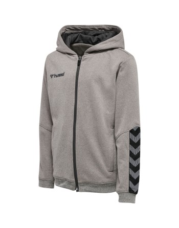 hmlAUTHENTIC KIDS POLY ZIP HOODIE / Kapuzenjacke aus gestricktem Polyester