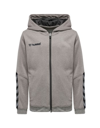 hmlAUTHENTIC KIDS POLY ZIP HOODIE / Kapuzenjacke aus gestricktem Polyester