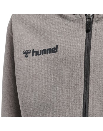 hmlAUTHENTIC KIDS POLY ZIP HOODIE / Kapuzenjacke aus gestricktem Polyester