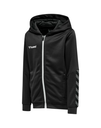 hmlAUTHENTIC KIDS POLY ZIP HOODIE / Kapuzenjacke aus gestricktem Polyester
