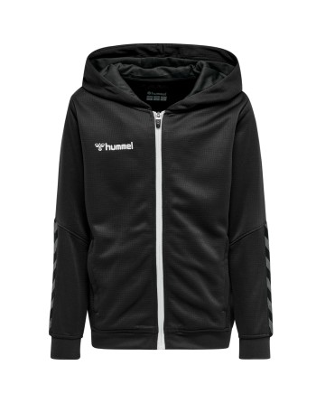 hmlAUTHENTIC KIDS POLY ZIP HOODIE / Kapuzenjacke aus gestricktem Polyester