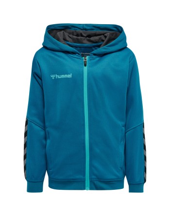 hmlAUTHENTIC KIDS POLY ZIP HOODIE / Kapuzenjacke aus gestricktem Polyester