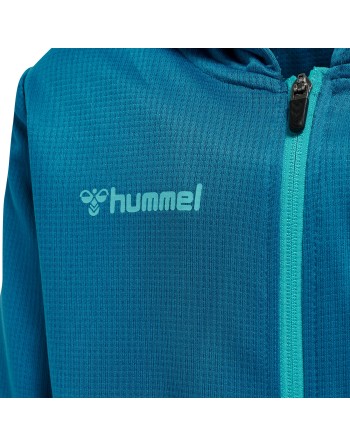hmlAUTHENTIC KIDS POLY ZIP HOODIE / Kapuzenjacke aus gestricktem Polyester