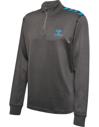 hmlSTALTIC POLY HALF ZIP L/S