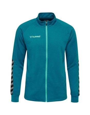 hmlAUTHENTIC POLY ZIP JACKET / Sweatshirtjacke aus gestricktem Polyester