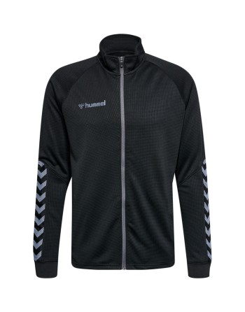 hmlAUTHENTIC POLY ZIP JACKET / Sweatshirtjacke aus gestricktem Polyester