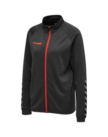 hmlAUTHENTIC WOMEN POLY ZIP JACKET / Sweatshirtjacke aus gestricktem Polyester