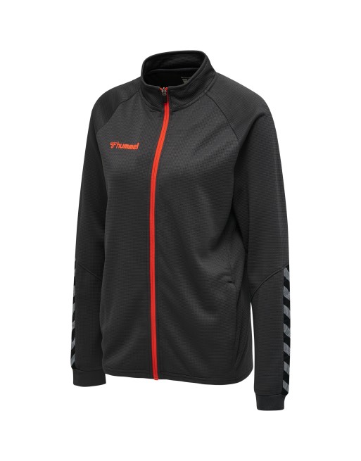hmlAUTHENTIC WOMEN POLY ZIP JACKET / Sweatshirtjacke aus gestricktem Polyester hmlAUTHENTIC WOMEN POLY ZIP JACKET / Sweatshirtjacke aus gestricktem Polyester