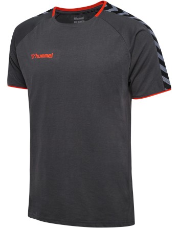 hmlAUTHENTIC TRAINING TEE / Trainingsshirt aus leichtem Baumwoll/Polyester-Gemisch