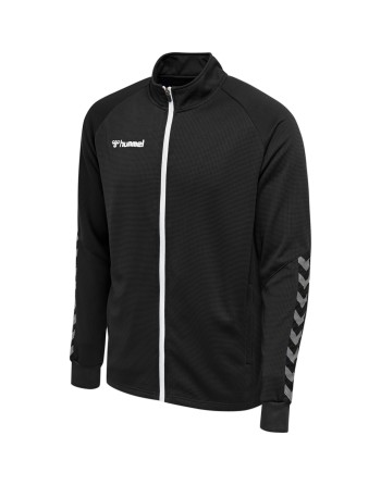 hmlAUTHENTIC POLY ZIP JACKET / Sweatshirtjacke aus gestricktem Polyester