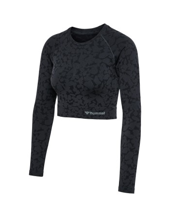 hmlMT PI SEAMLESS CROP T-SHIRT L/S