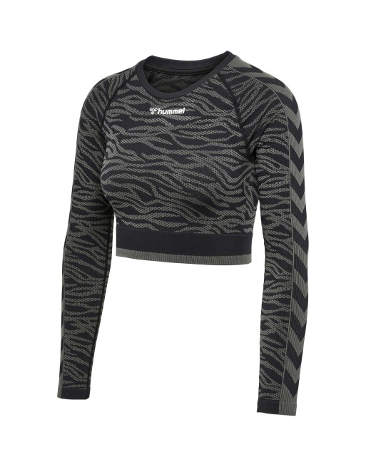 hmlMT SAGA SEAMLESS CROP T-SHIRT LS hmlMT SAGA SEAMLESS CROP T-SHIRT LS