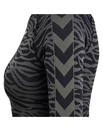 hmlMT SAGA SEAMLESS CROP T-SHIRT LS